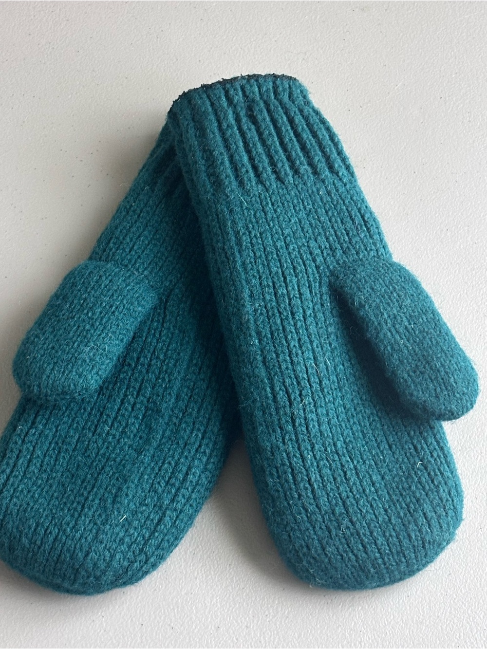 NWT Fox River Wool Adult double Ragg Mitt Size small green style #9988 USA - Picture 2 of 5